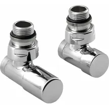 Sapho COMPACT Anschlussventil-Handset, eckig, Chrom - Silber