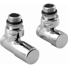 Sapho COMPACT Anschlussventil-Handset, eckig, Chrom - Silber