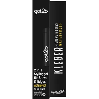 got2b 2in1 Stylinggel für Brows & Edges wasserfest x 16ml für Augenbrauen gel