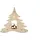 Weigla Beleuchtetes Fensterbild Tannenbaum Waldmotiv 31,5 x 28,5 x 5 cm