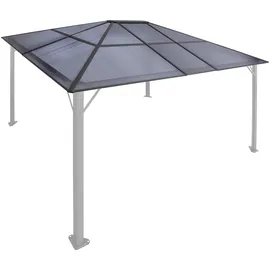 Konifera Pavillon-Ersatzdach Aruba 2.0 300 x 365 cm Grau/Transparent