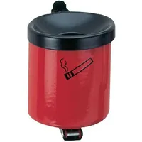 Tkg Wandascher Ø150xH145mm rot m.Kippvorrichtung TKG
