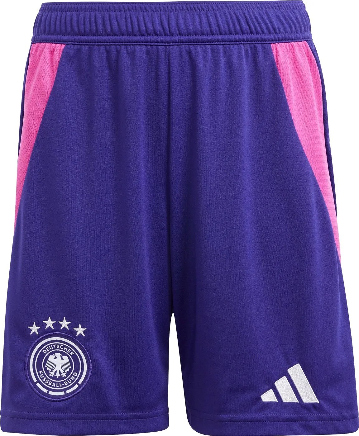 adidas DFB kurze Auswärts- Trainingshose Kinder / Teens lila/pink - 176
