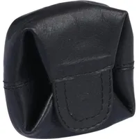 Basic Kleingeldbörse Herren Portemonnaie schwarz