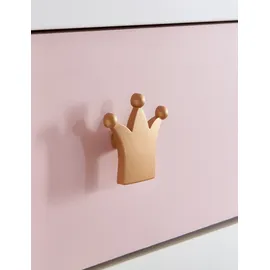 WIMEX Drehtürenschrank Cindy 2 139 x 199 x 58 cm Weiß/Rosa