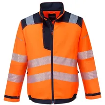 PORTWEST PW3 Warnschutzjacke, Größe: S, Farbe: Orange/Marine, T500ONRS