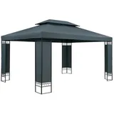 CASARIA Pavillon Elda 3 x 4 m Anthrazit