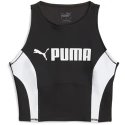 PUMA Fit Eversculpt Trainings-Tanktop Damen 01 - PUMA black/PUMA white L