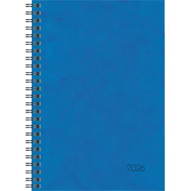 Brunnen Buchkalender Mod. 796 '26 | A5, Karton, blau