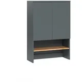Vicco Waschmaschinenschrank Viktor 68 x 100,4 cm Anthrazit/Goldkraft Eiche