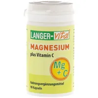 Langer Vital MAGNESIUM + VIT C 180 mg/Tag Kapseln