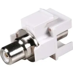 EFB Cinch Adapter Bu/Bu weiss EB494