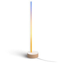 Philips Hue White & Color Ambiance Gradient Signe Tischleuchte Oak