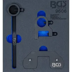 BGS Ausgleichswellen-Einstellwerkzeug-Satz für Land Rover, Citroen, Mitsubishi, Peugeot, Ford 2.2 DOHC Diesel-Motoren