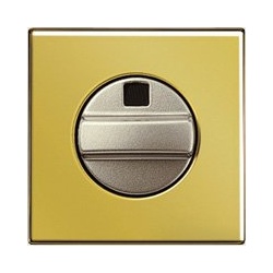 Abdeckung für Jalousie-Drehschalter (goldfarben)