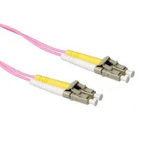 Act 5m 50/125μm OM4 InfiniBand/Glasfaserkabel LC Violett
