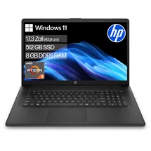 HP 17-cp2236ng AMD Ryzen 3 7320U 8 GB RAM 512 GB SSD Win11 Home
