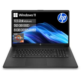 HP 17-cp2236ng AMD Ryzen 3 7320U 8 GB RAM 512 GB SSD Win11 Home