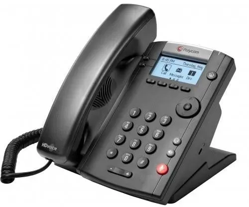 Poly VVX 201 PoE Business-Media-Telefon 2200-40450-018
