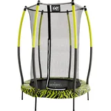 Trampolin 140 cm inkl. Sicherheitsnetz schwarz/grün