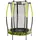 EXIT TOYS Tiggy junior Trampolin 140 cm inkl. Sicherheitsnetz schwarz/grün
