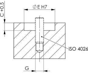 AMF Adaptermatte Gummi 300x400x4