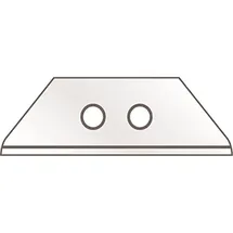 Martor 60099.70 Megasafe/Maxisafe ALLFIT Trapez-Ersatzklinge mit stumpfer Spitze, 100 Stück