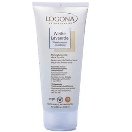 Logona Weiße Lavaerde-Waschcreme Lotusblüte 200 ml