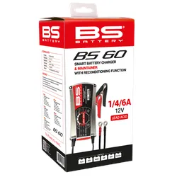 BS Battery BS60 Pro-Smart Batterijlader - 12V 1/4/6A