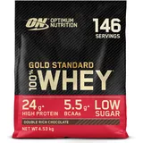 Optimum Nutrition Gold Standard 100% Whey Double Rich Chocolate Pulver 4530 g