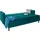 Collection AB Schlafsofa »Solar«, Bettfunktion, Bettkasten, Federkern und loser Rücken- und Zierkissen blau