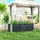 Outsunny Hochbeet 125 x 47 x 40 cm Kohlegrau