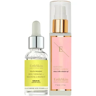ErthSkin London Veleno d'api + Olio di siero di miele di Manuka + SIER