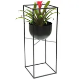 DanDiBo Ambiente Blumenhocker 82 x 82 cm Schwarz