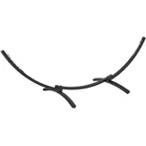 Hängemattengestell, Stabiler, Epoxidbeschichteter Metallrahmen, 360 Cm Lang, Für Hängematten Von 270 Bis 330 Cm Länge, Grau