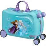 Undercover Kinderkoffer Ride-on Trolley Frozen 4 St. Rollen, zum sitzen und ziehen