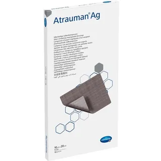 Hartmann Atrauman Ag 10x20 cm steril Kompressen
