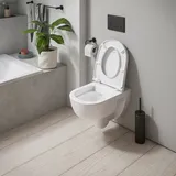 Duravit D-Code Wand-WC mit WC-Sitz Weiß hochglanz