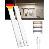 EZVALO 30Cm Schrankbeleuchtung LED Mit Bewegungsmelder & Schrankleuchte - Kabell