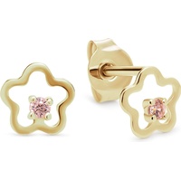 FAVS Little Friends Ohrstecker 375er Gelbgold Ohrringe Damen