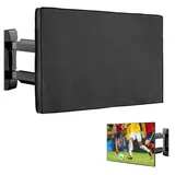 kwmobile 43" TV Outdoor TV Abdeckung - Fernseher Hülle Bildschirmschutz - Schutzhülle wetterfest - Schwarz