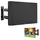kwmobile 43" TV Outdoor TV Abdeckung - Fernseher Hülle Bildschirmschutz - Schutzhülle wetterfest - Schwarz
