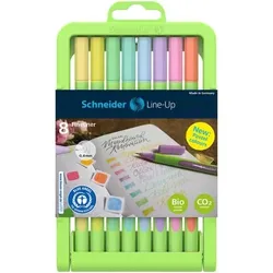 Fineliner Line-Up Pastell, 0,4 mm, sortiert, 8er Stiftebox