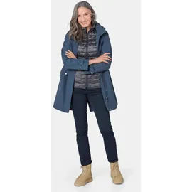 GOLDNER Kapuzenjacke Damen Blau 38