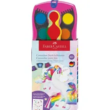 Faber-Castell Farbkasten Connector 12 Farben Einhorn