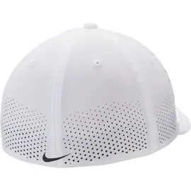 Nike Dri-Fit ADV Rise Strukturierte Swooshflex-Cap White/Anthracite/Black M/L