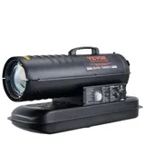 Kerosin-/diesel-warmluftheizung, 70000 Btu Torpedo-raumheizer, Tragbar Mit Thermostatregelung, 19-liter-tank, Effizienter Kerosinheizer Für Den Innen- Und Außenbereich Für Zuhause, Baustelle, Industri