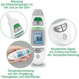 Medisana TM 750 Multifunktionsthermometer weiß