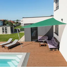 WINDHAGER Sonnensegel Capri Dreieck & gruen