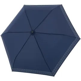 Doppler Fiber Havanna Regenschirm, marineblau